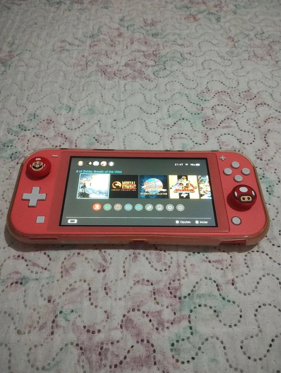 Nintendo Switch Light desbloquedo 