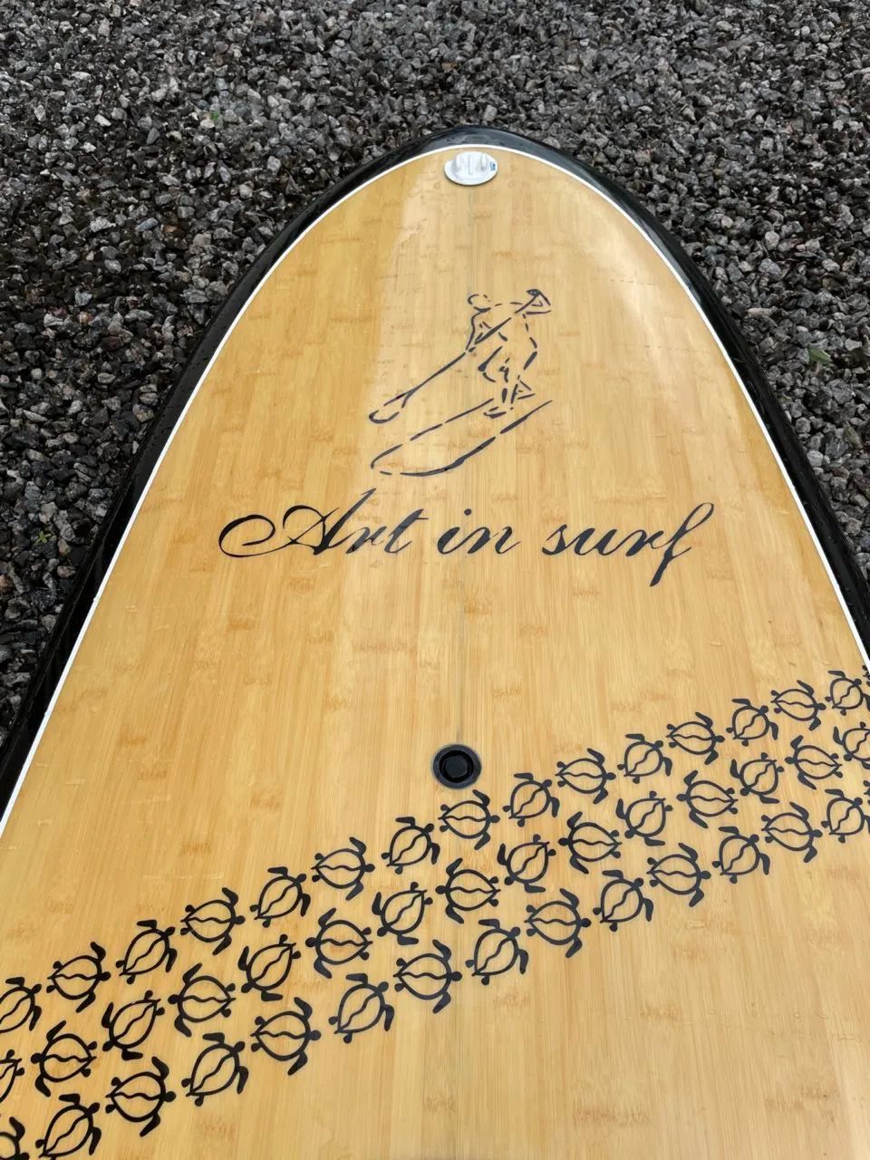 Prancha de Stan up Paddle Sup 9'8 Bamboo Art In surf - Esportes