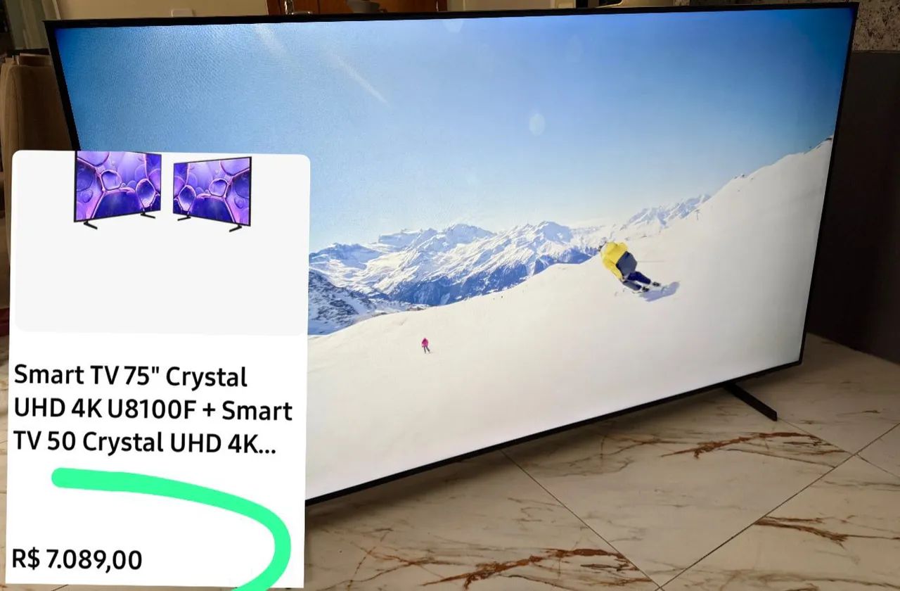 SMART SAMSUNG 75 POLEGADAS 