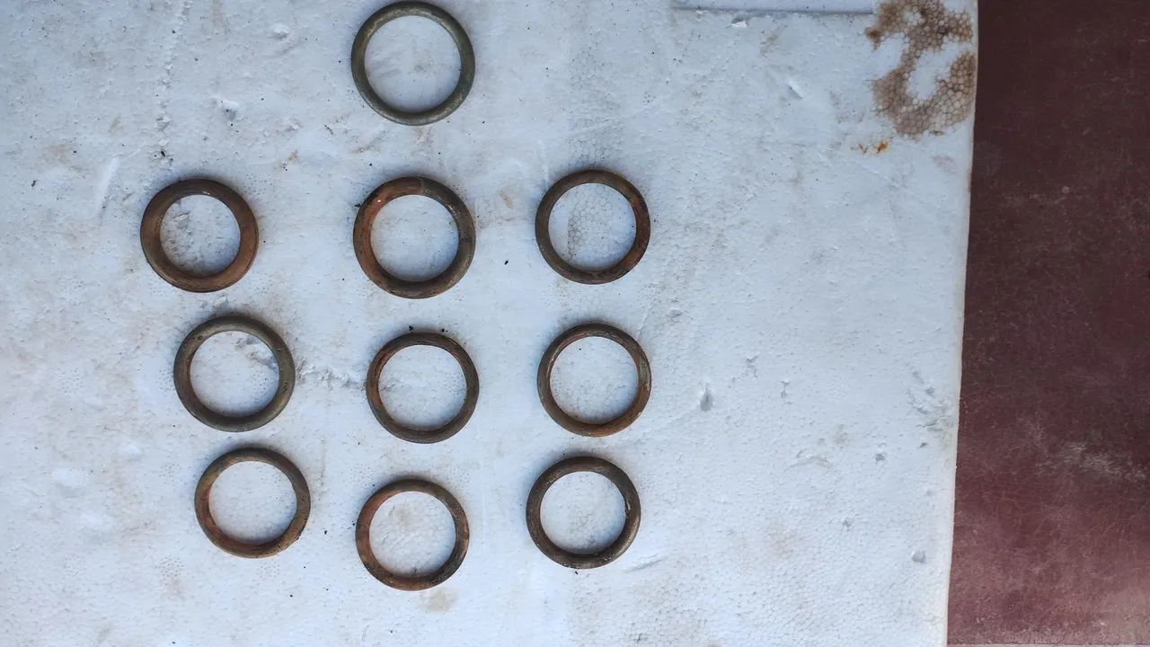 Argolas alpaca erberle serrilhadas com marca  - Foto 3