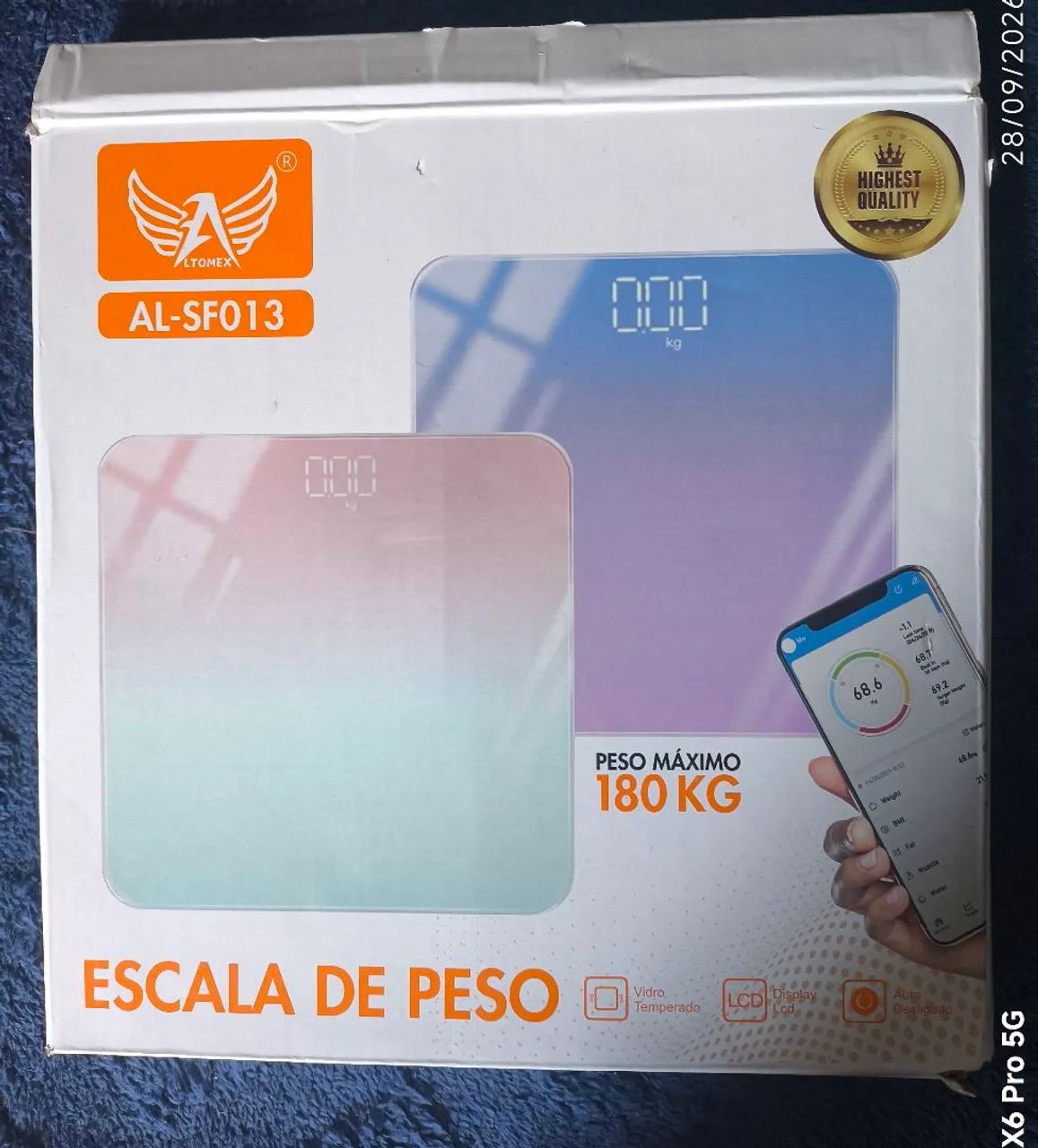 Balança de peso corporal  - Foto 2