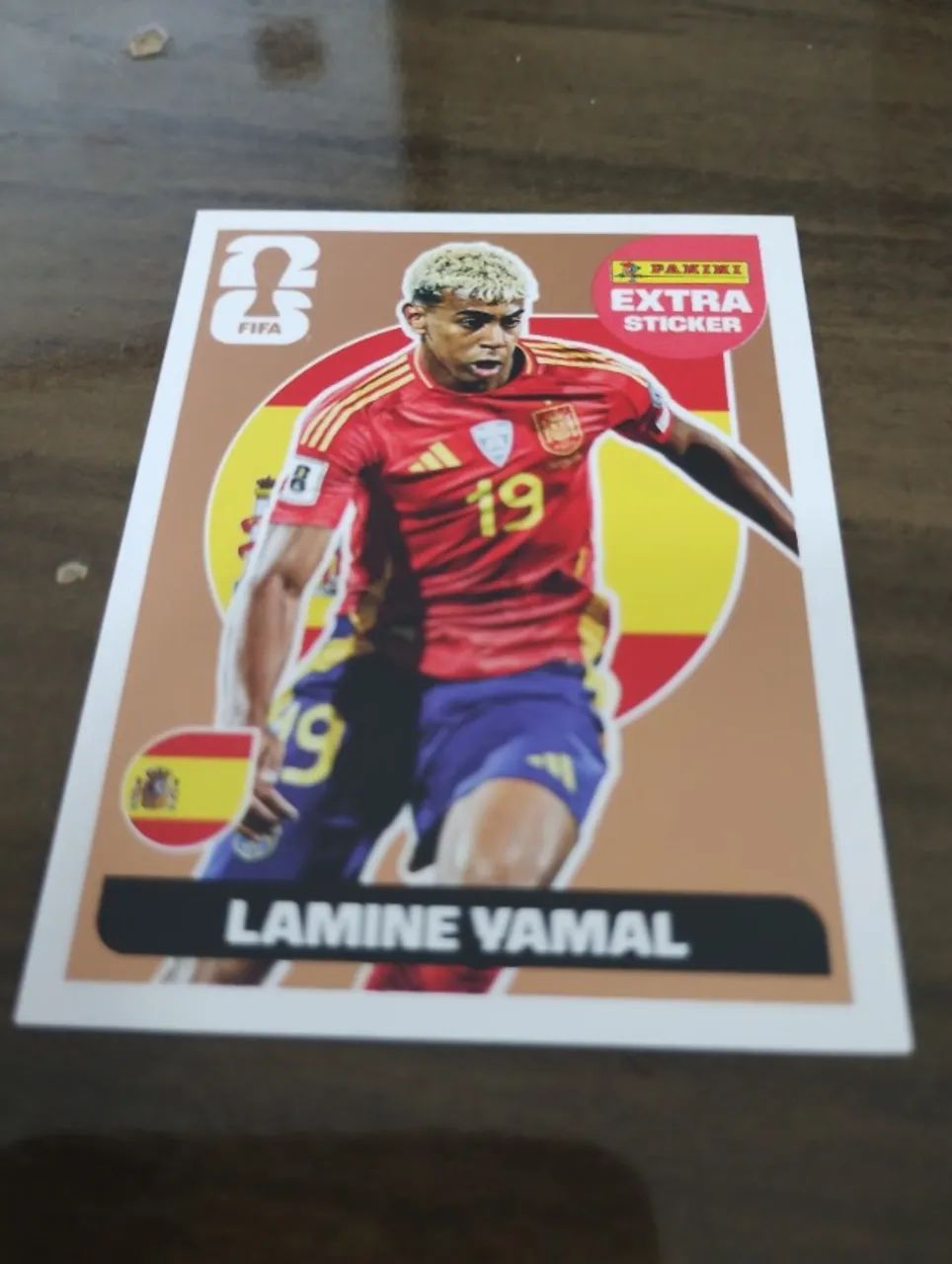 Legend Extra Sticker Figurine Copa 2026 Lamine Yamal Bronze