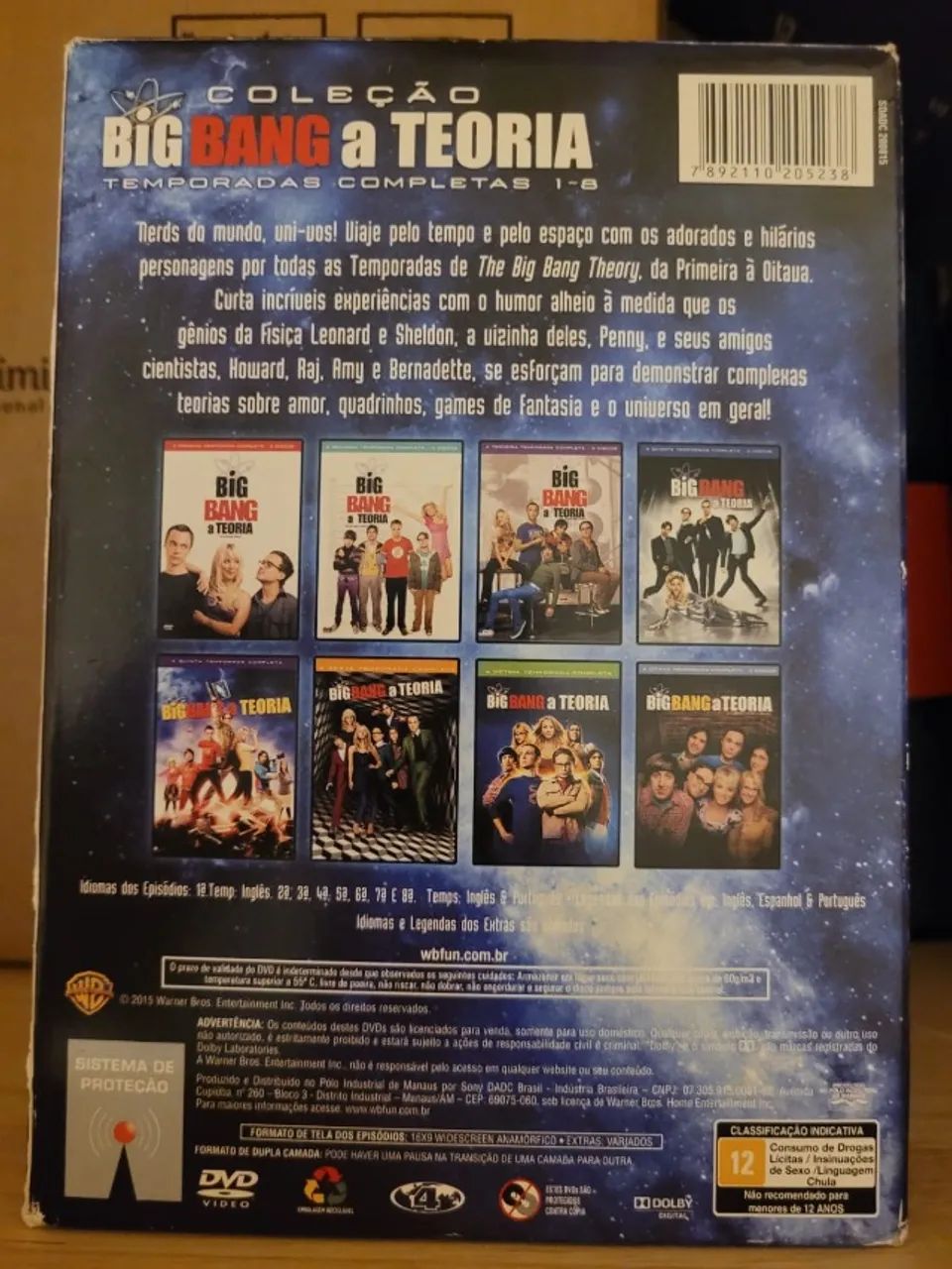 Box DVDs Big Bang Theory - Foto 4