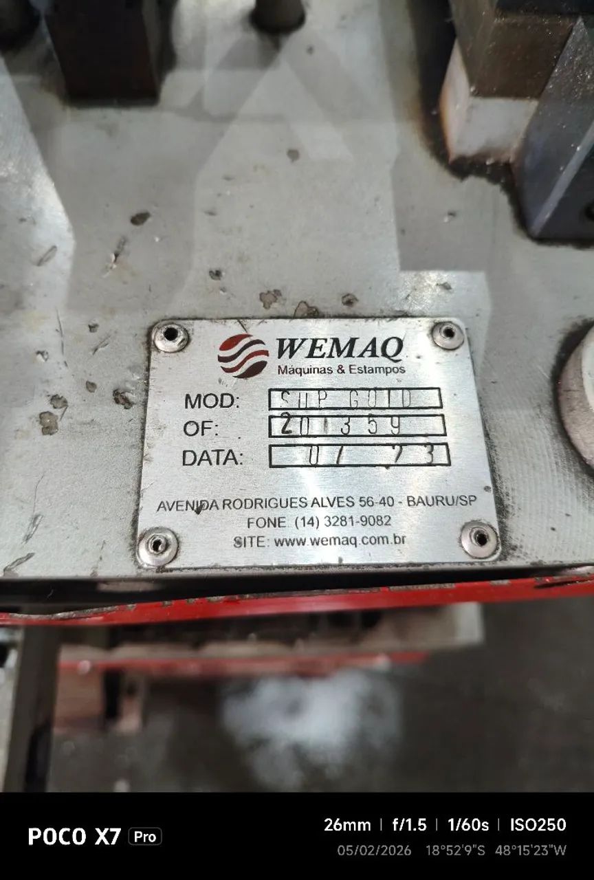 Prensa pneumática  - Foto 6