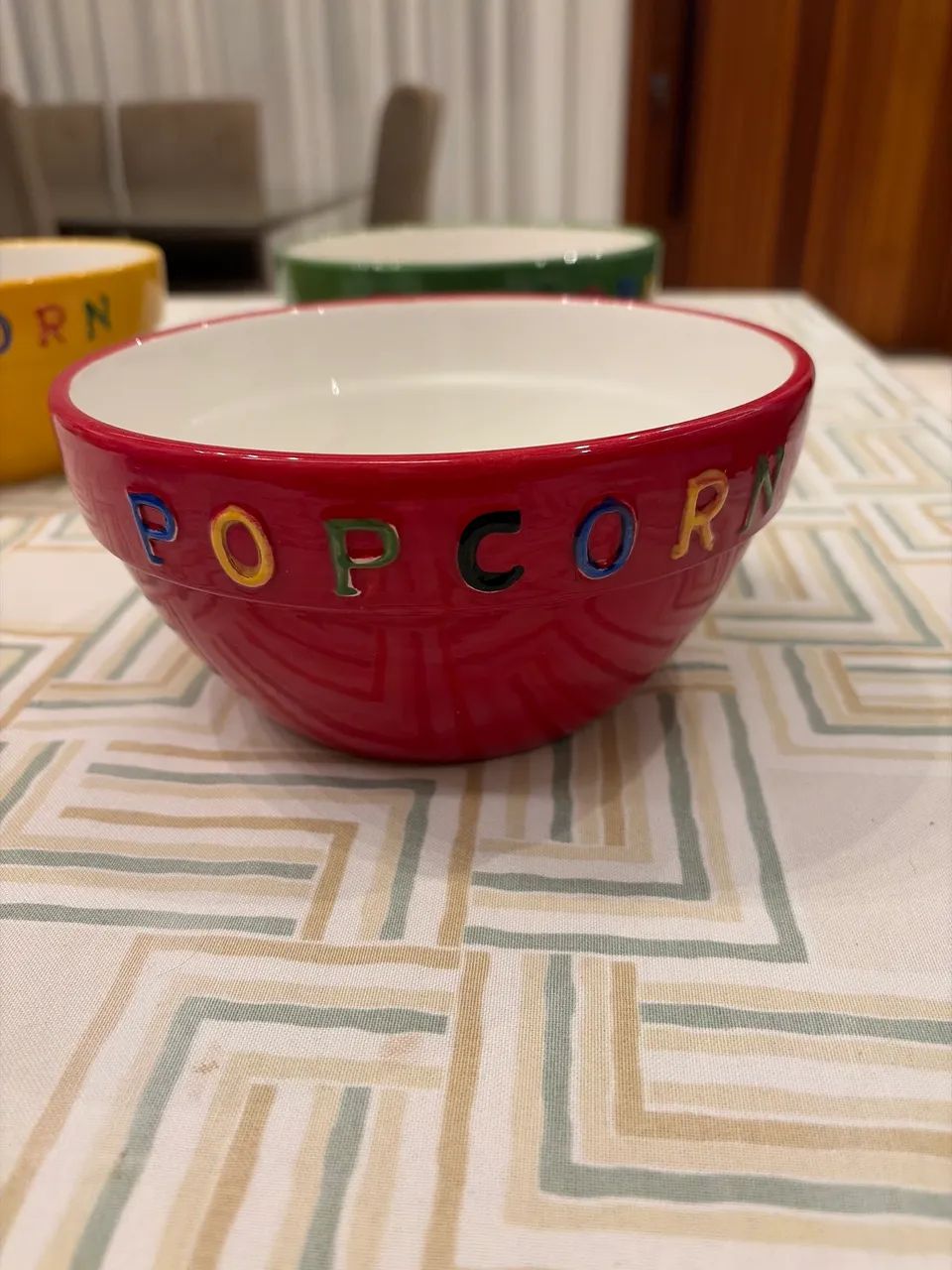 Potes decorados para pipoca  - Foto 3