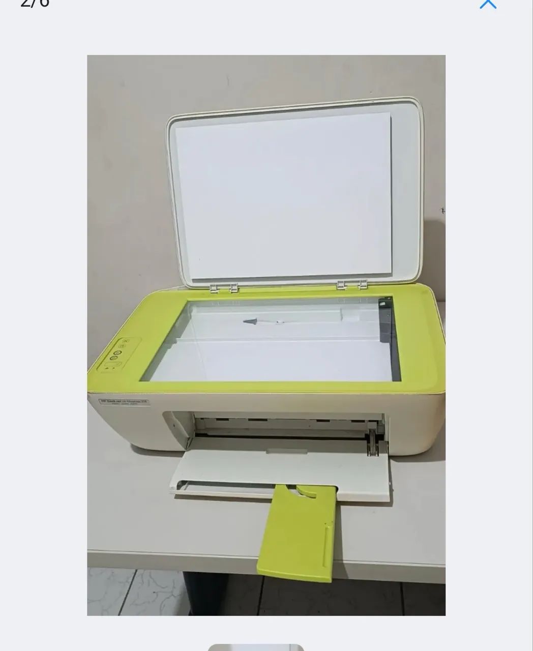 Impressora Multifuncional HP Deskjet Ink Advantage 2136 - Print, Scan e Copy - Foto 5