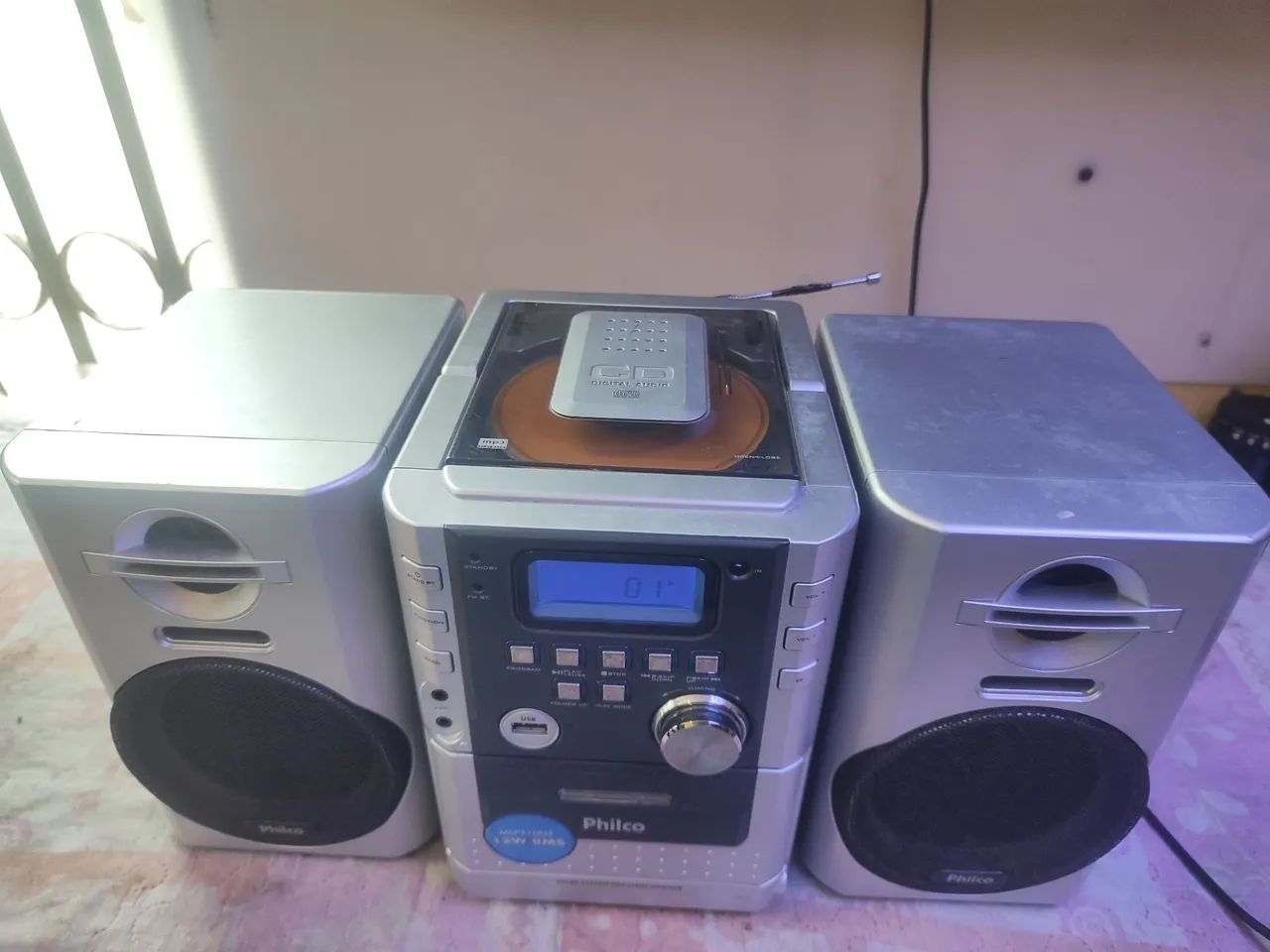 Rádio gravador Philco  - Foto 3