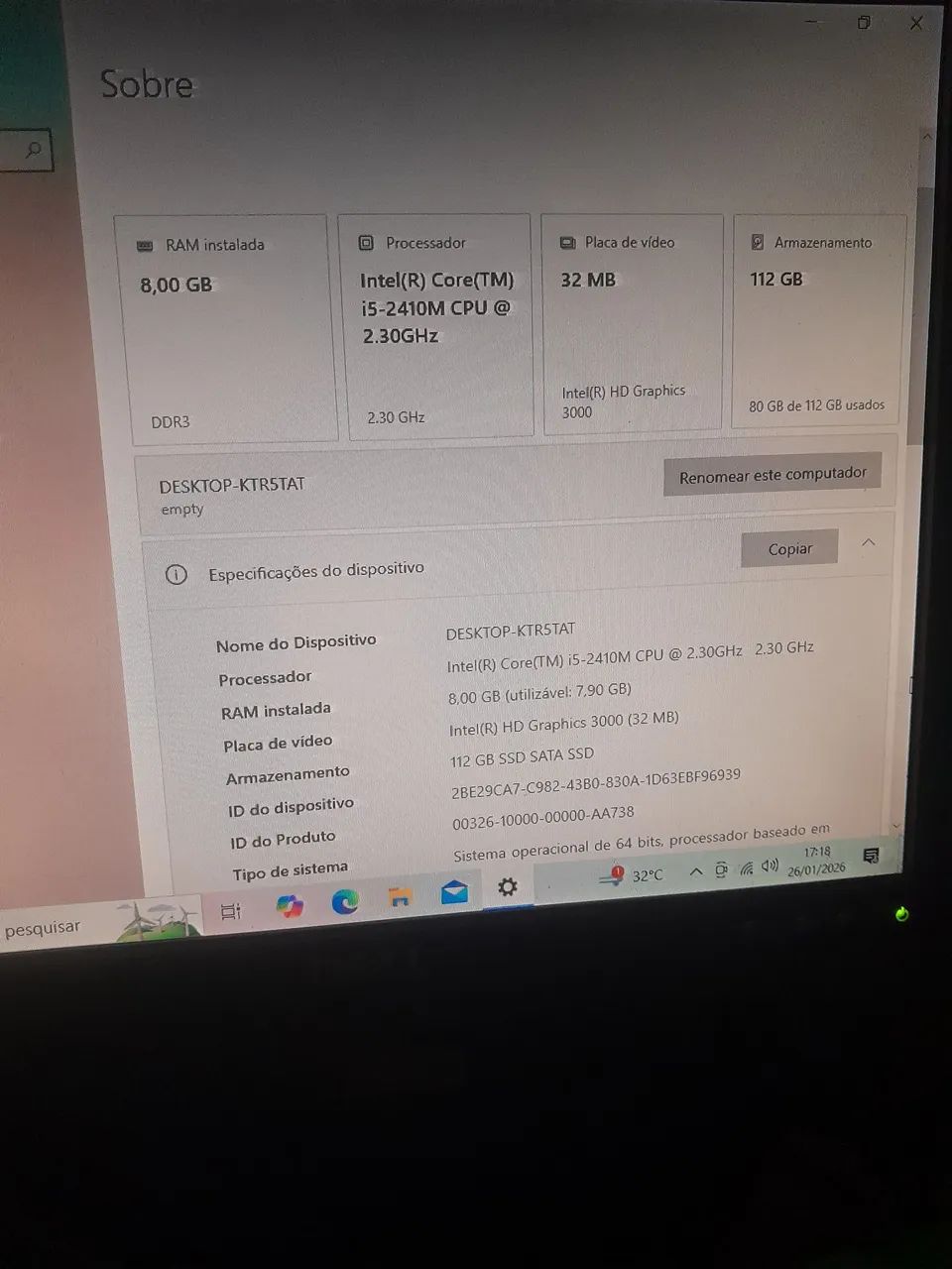 Vendo tela e cpu - Foto 3