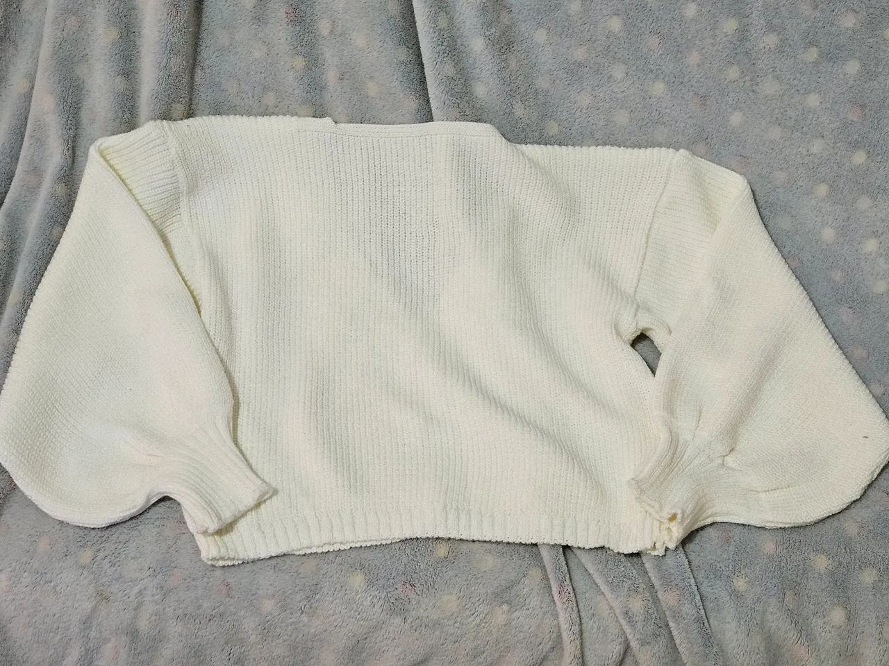 Button casual simples espelho cardig? moda - Foto 2