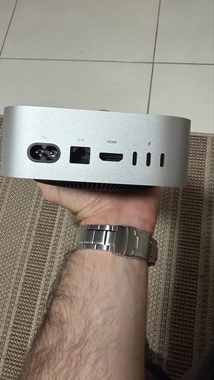 Mac Mini M4 de 16GB de Ram e 512GB SSD - Garantia Apple até Setembro - Foto 5