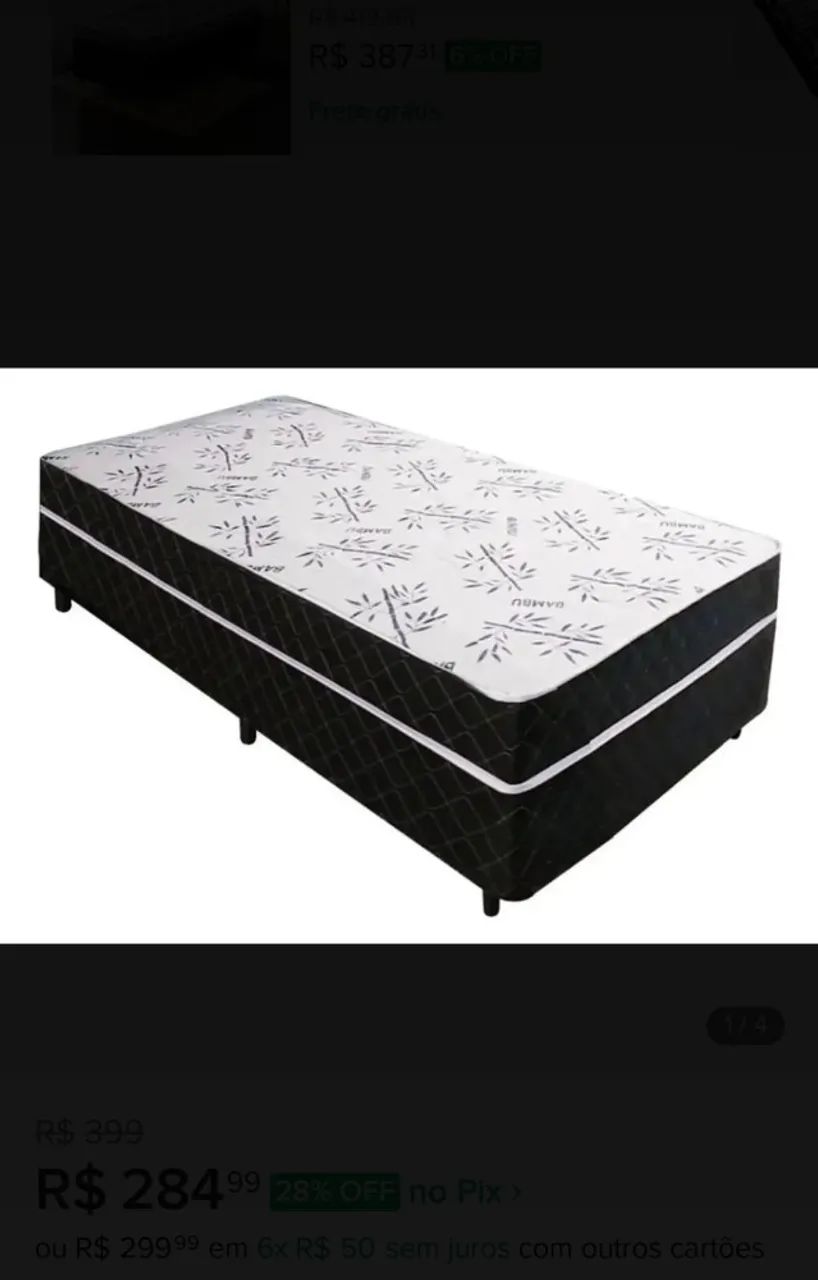 Cama box solteiro - Foto 2