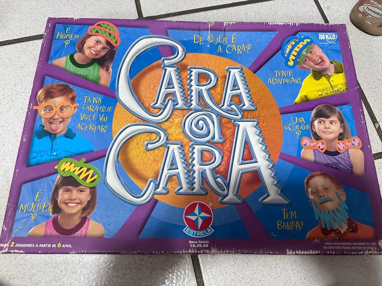 Jogo CARA A CARA 