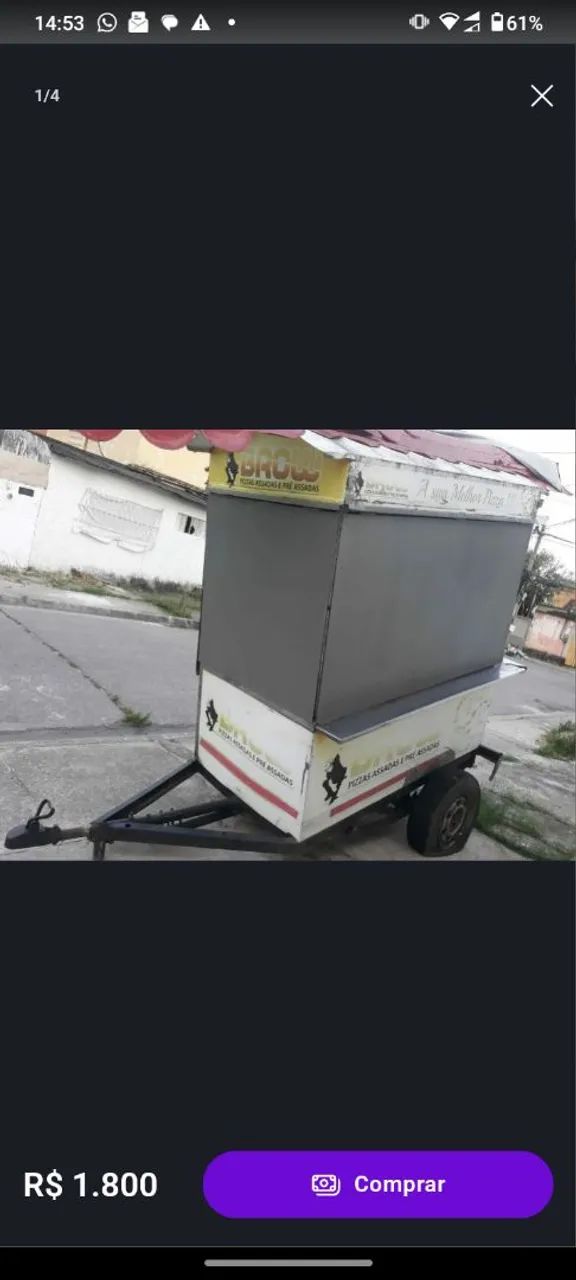 Vendo carretinha de lanche  - Foto 4