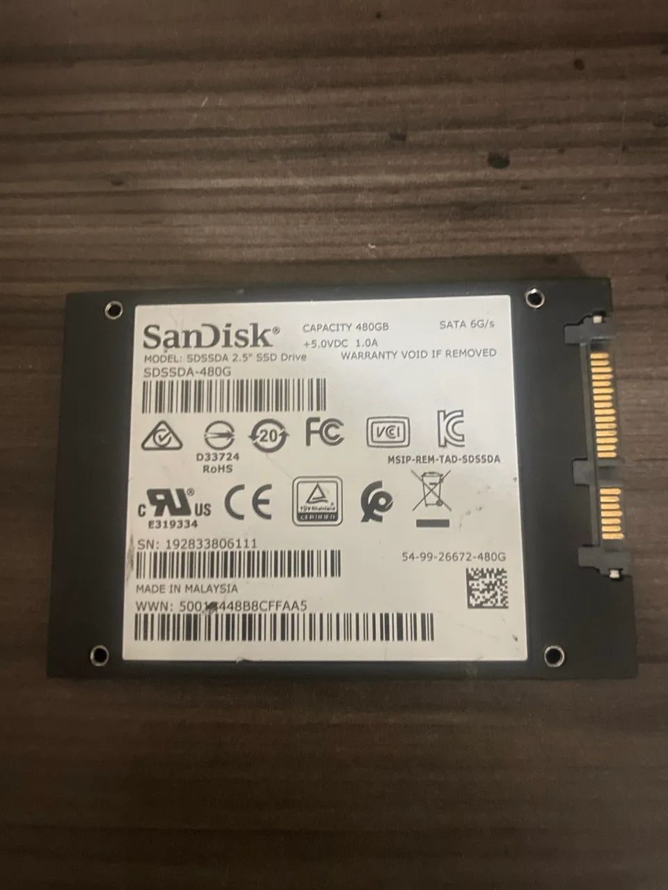 SSD San disk 480 gigas  - Foto 2
