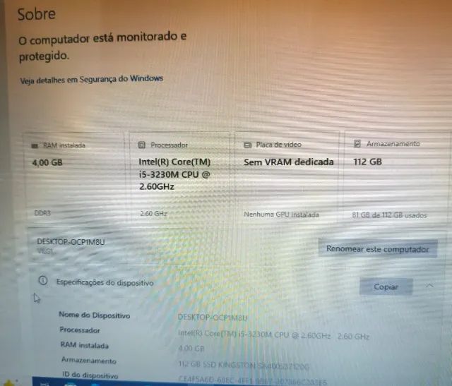Notebook Lenovo Core I5 - Foto 5