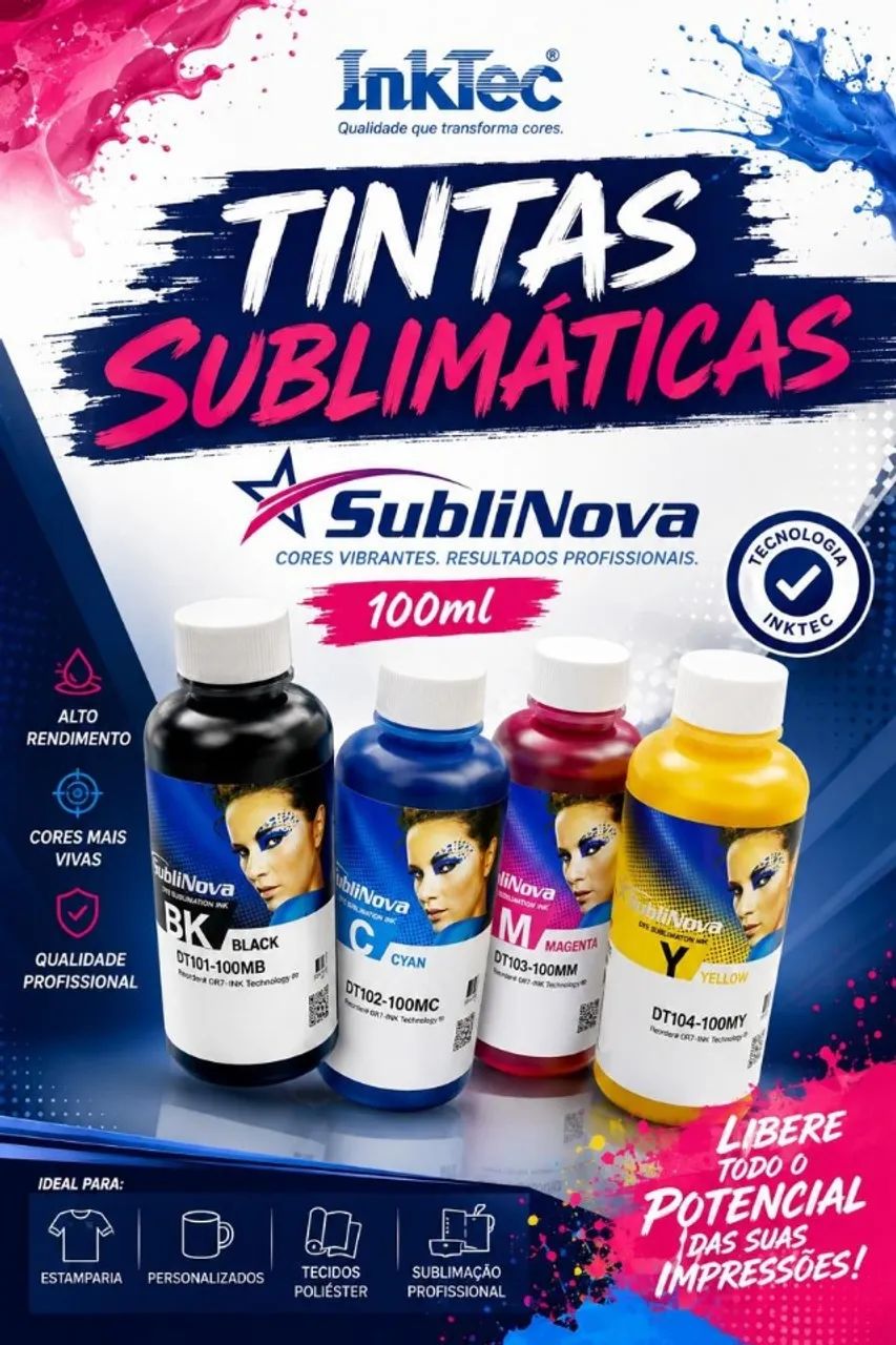 Tinta Sublimática Epson