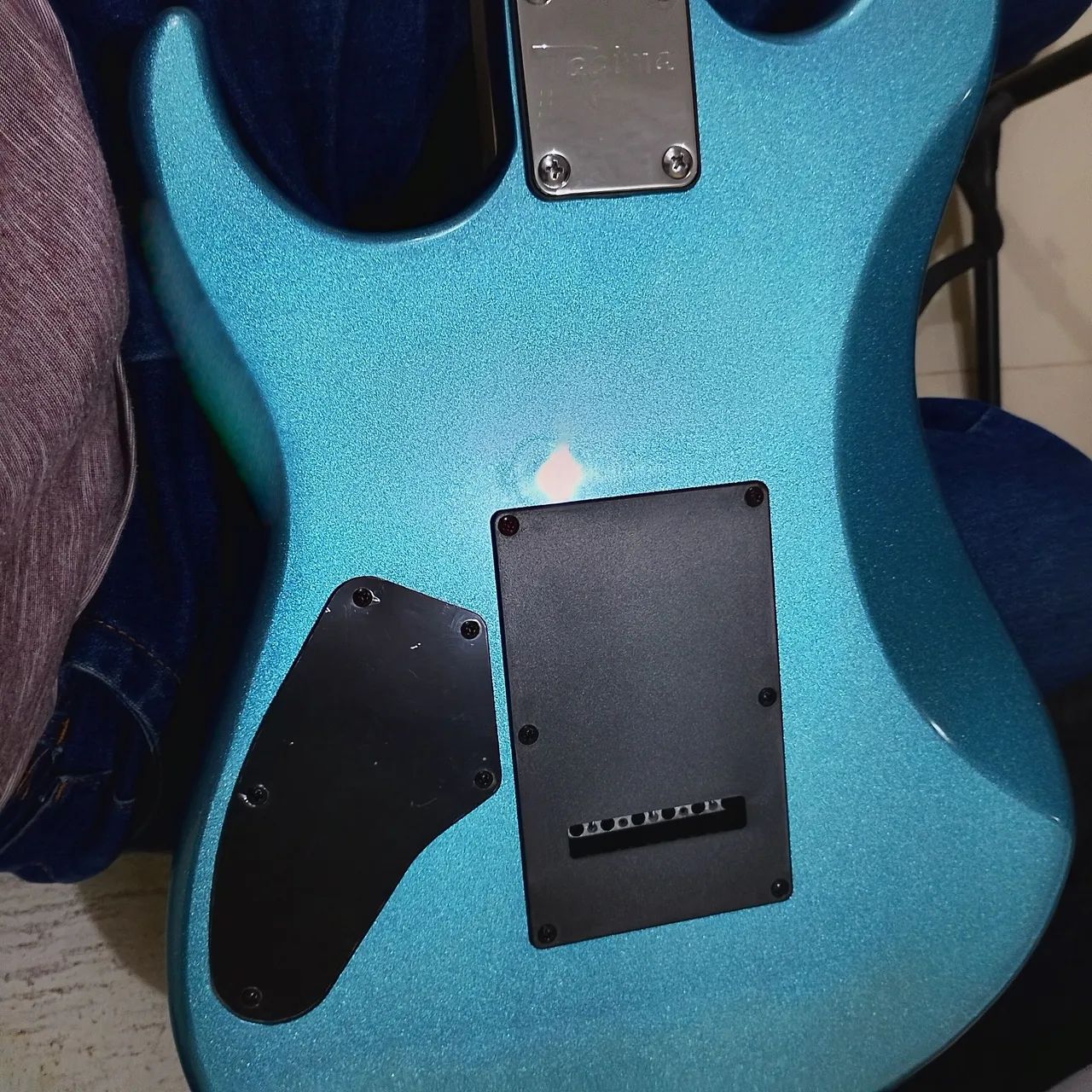 Guitarra Tagima Tg 510 - azul metálico  - Foto 5