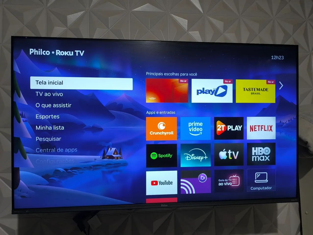Tv Philco 55 polegadas - Roku TV