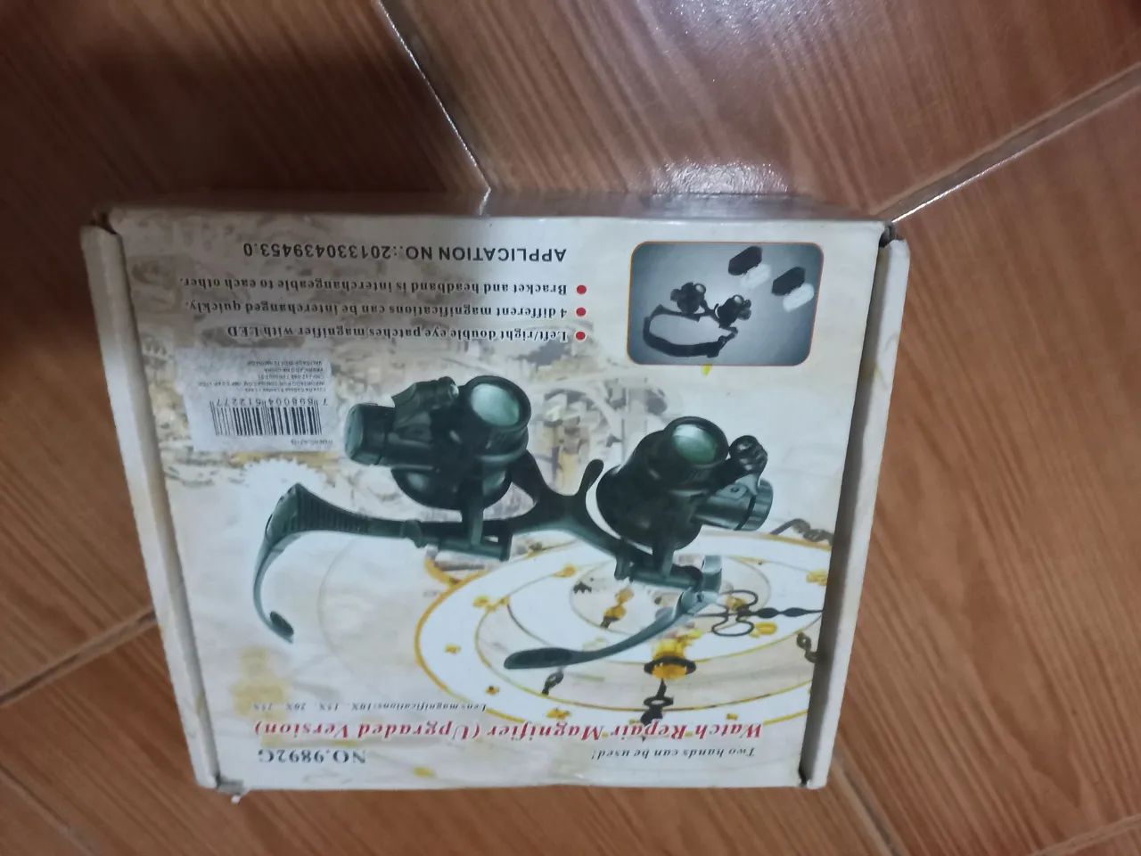 Óculo lupa de cabeça 