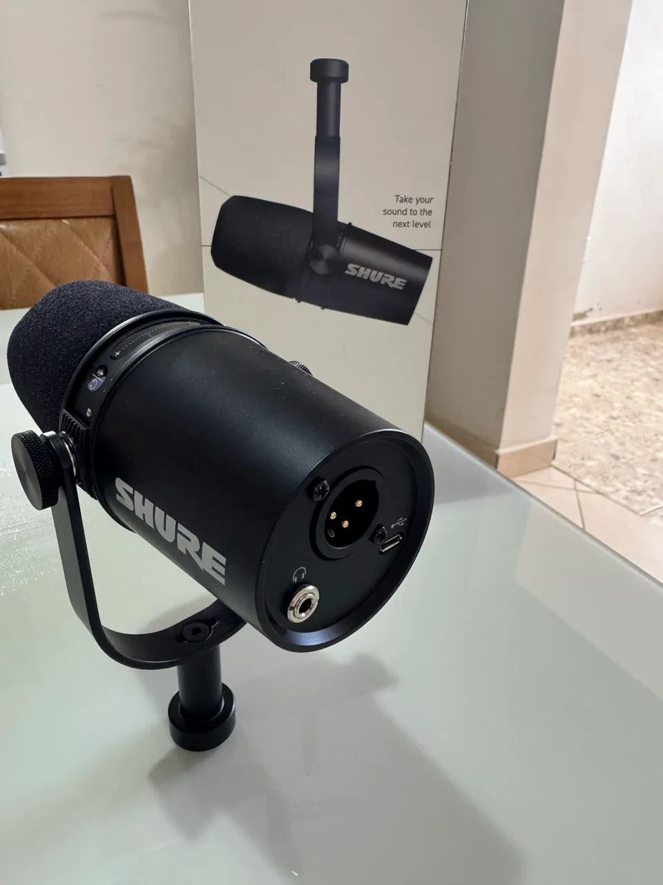 Microfone Shure MV7 (USB + XLR) - Foto 2