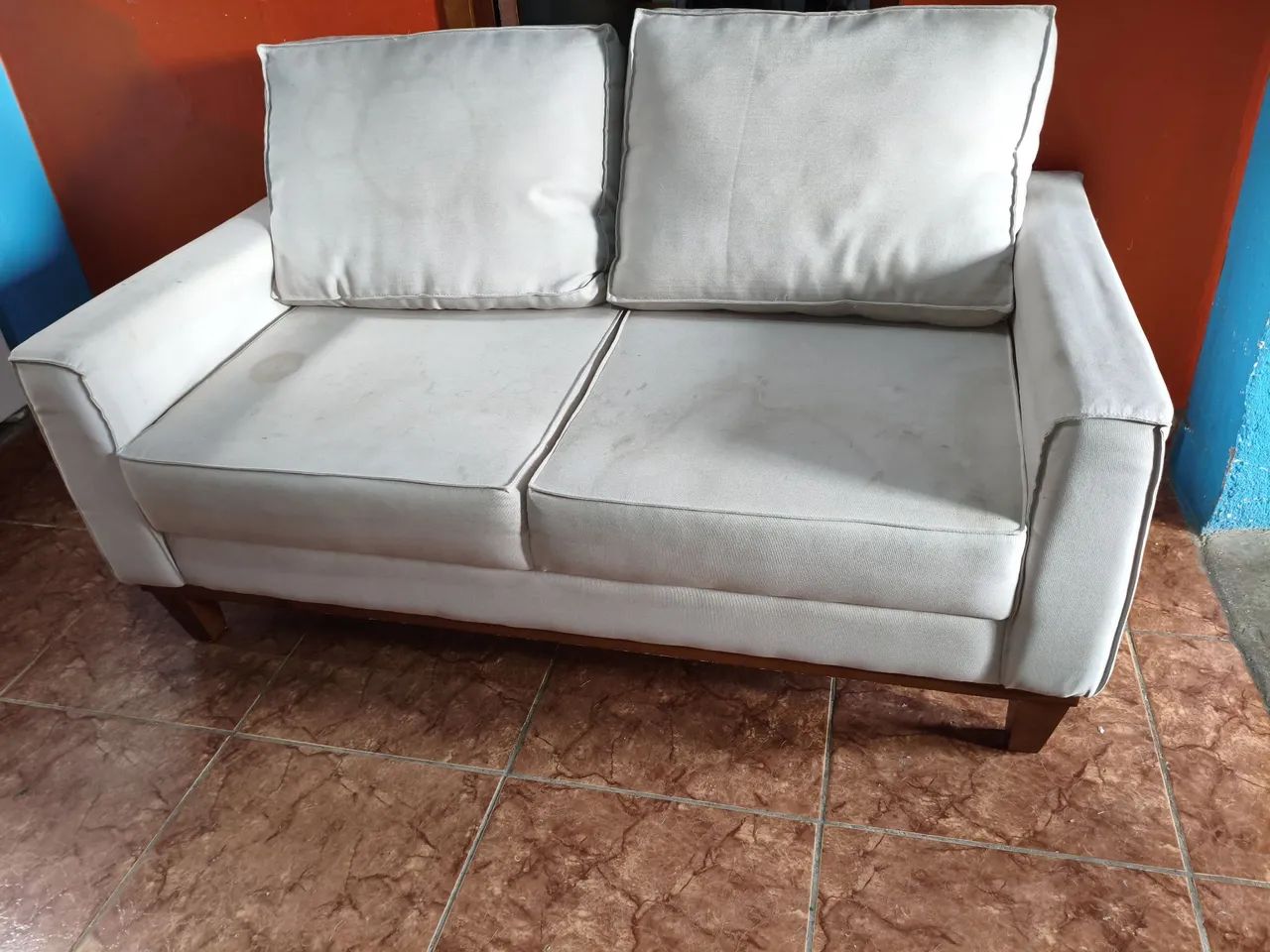 Ótimo Sofá 5 Lugar Divide N cartão. 65580434904834123
