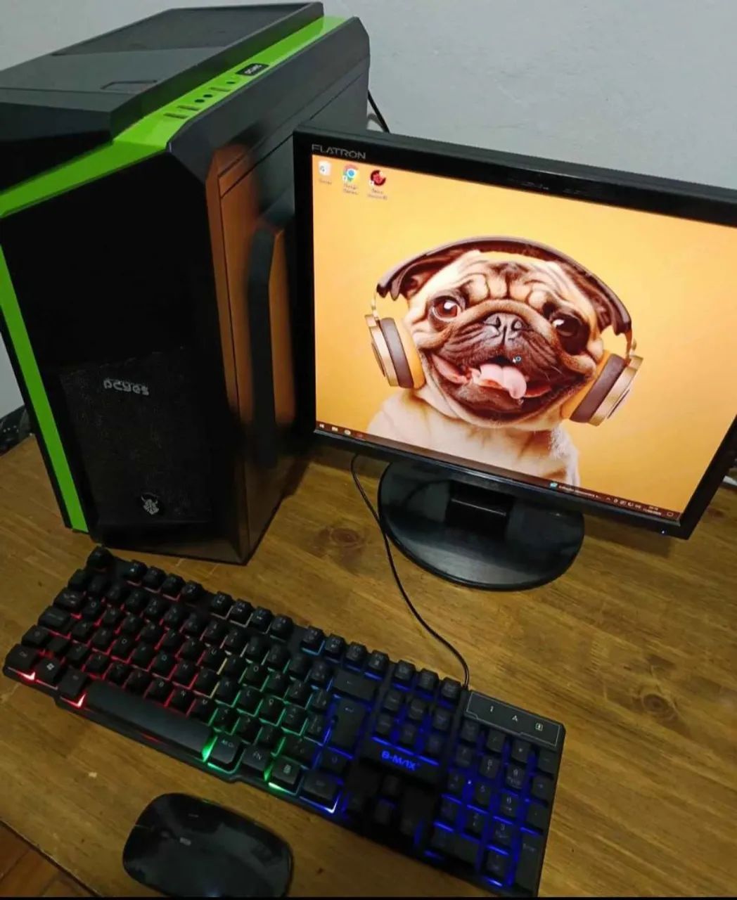 VENDO OU TROCO PC GAMER COMPLETO  - Foto 2