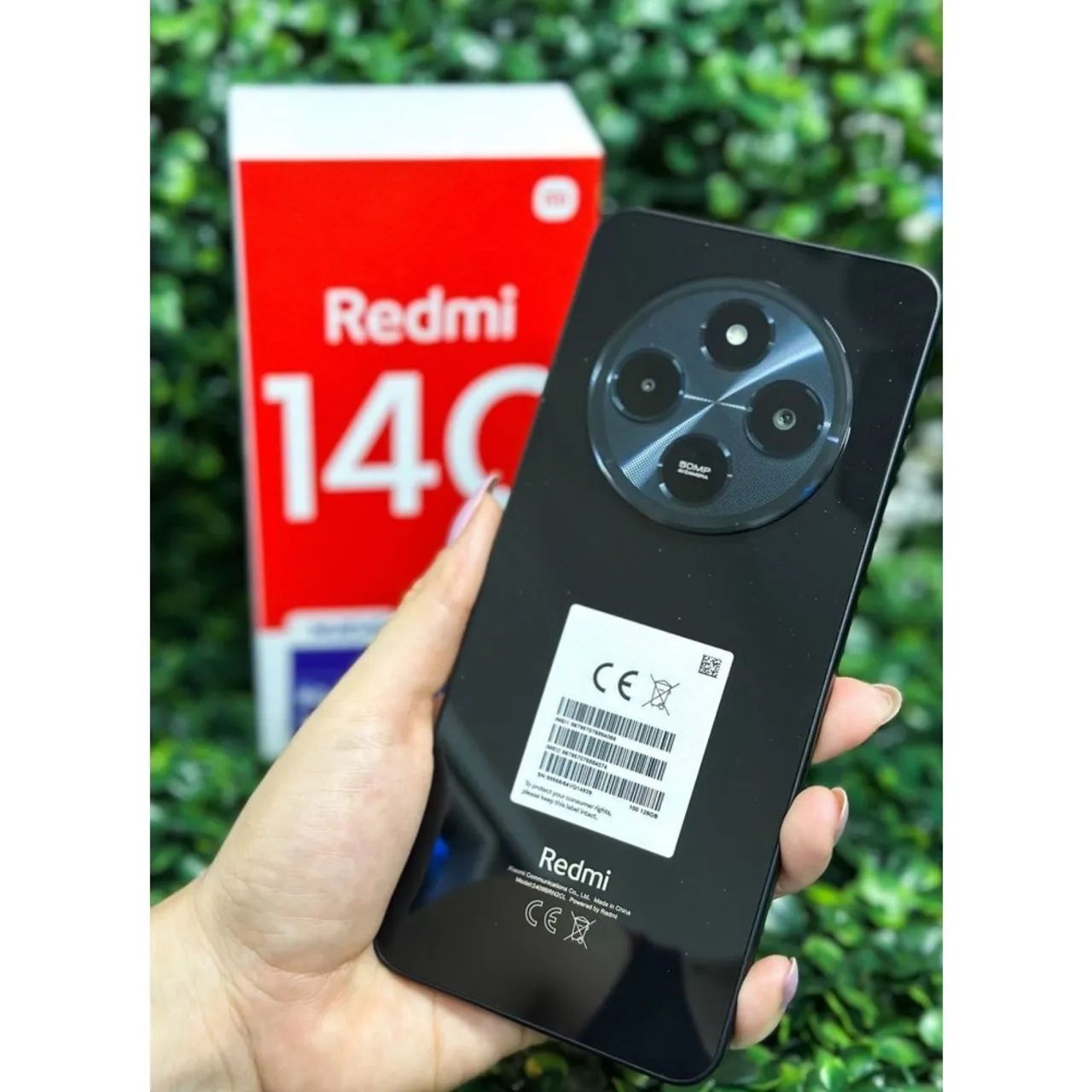 Redmi 14C Midnight Black 128GB 新品 Smartphone Xiaomi Redmi 14C Negro Ocaso (Preto) 4GB RAM 128GB ROM