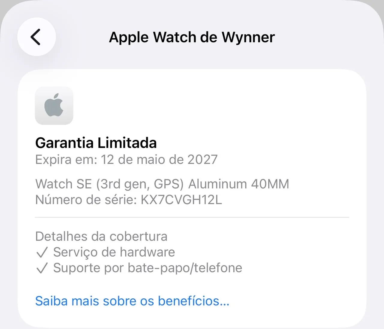 APPLE WATCH SE 3ª GERAÇÃO 40MM - Foto 4