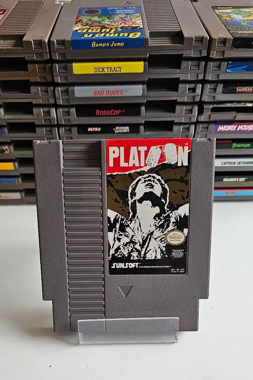 Jogo Platoon para NES Nintendinho 8bits