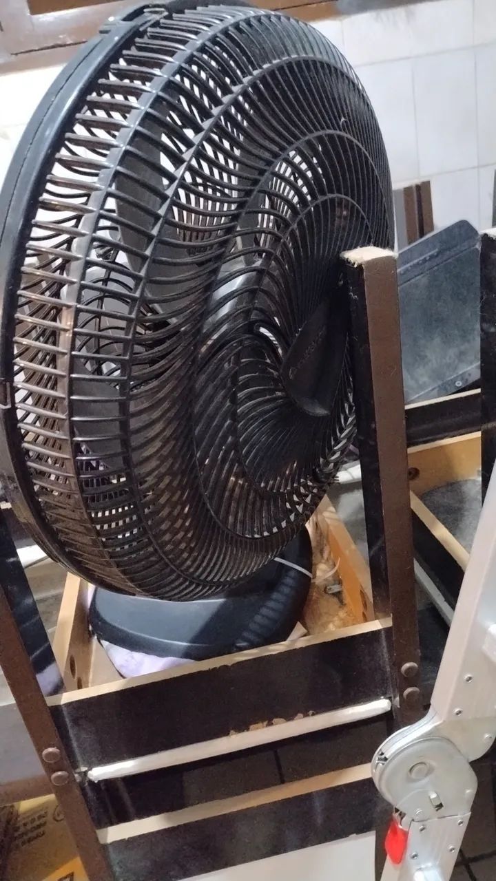Hélice, grade e trava ventilador Malory de 40cm  e ventisol de 30cm   - Foto 4