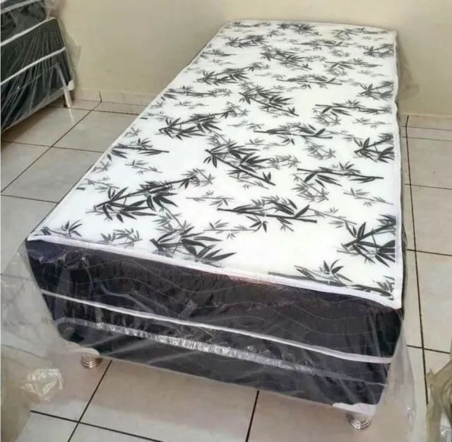 Cama Box Solteiro Acoplada 