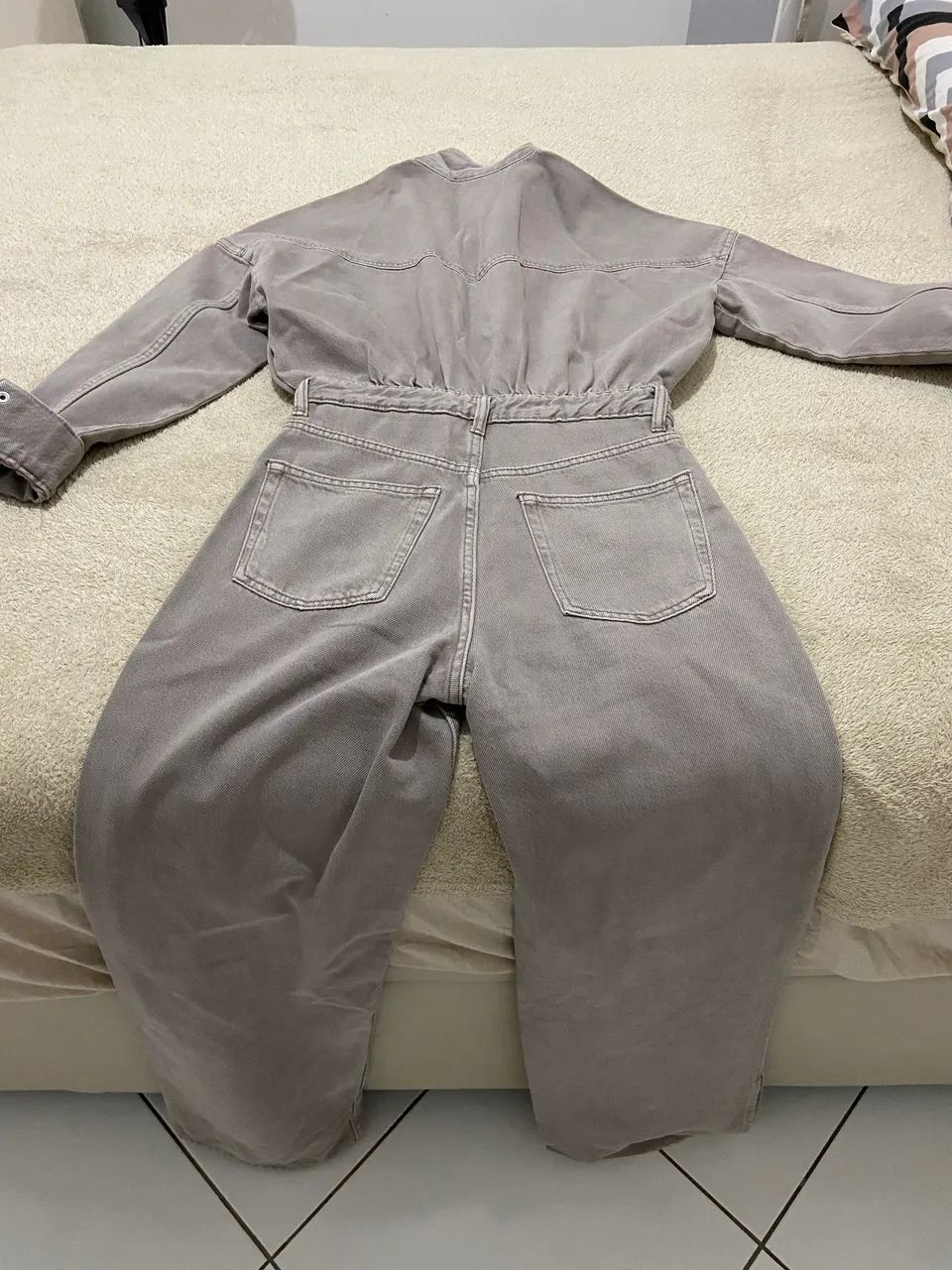 Macacão jeans Zara P  - Foto 3