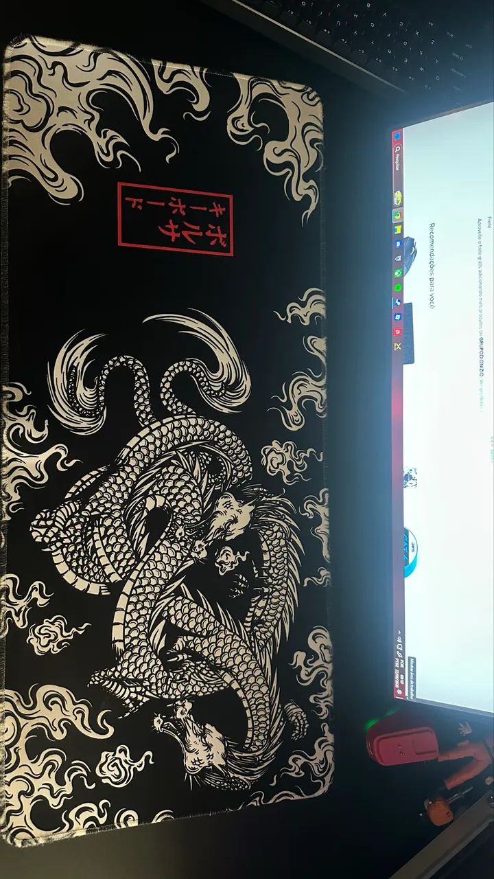 Mouse pad control ozzix dragon  - Foto 2