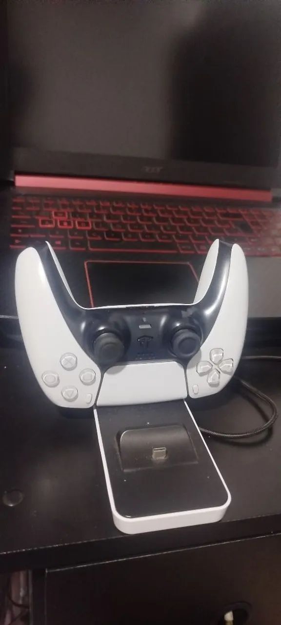 Controle DualSense PS5 Hall Effect + Base Carregadora - Foto 4