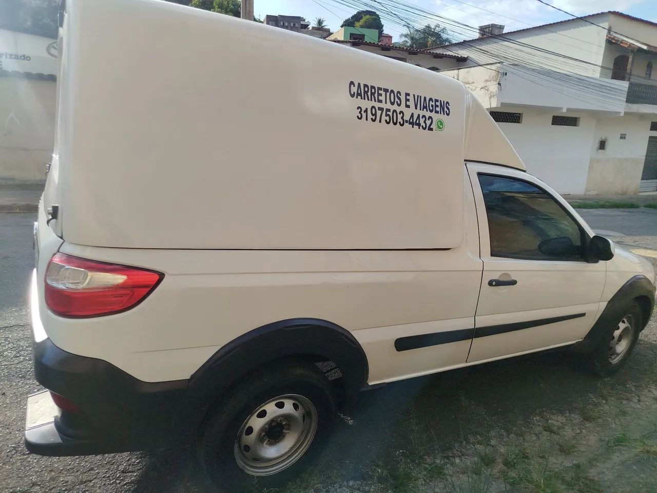 Fiat Strada Working Hard 1.4 Fire Flex 8V CS 2020 - Foto 4