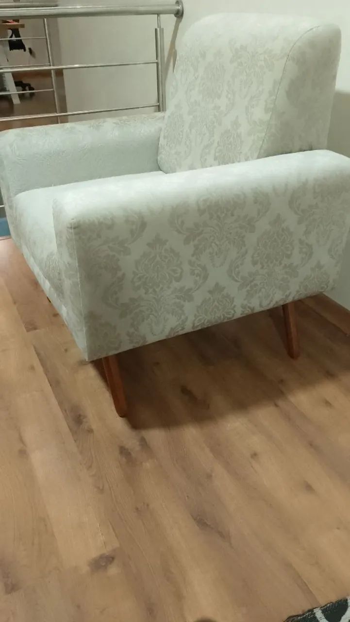 02 poltronas Suede  - Foto 2