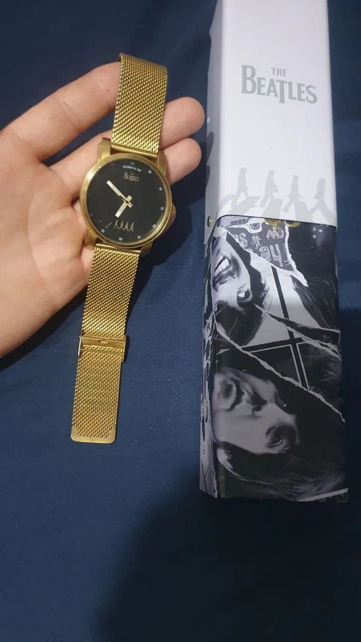 Relogio Chilli Beans The Beatles dourado 2018 ( Edição Limitada ) - Foto 5