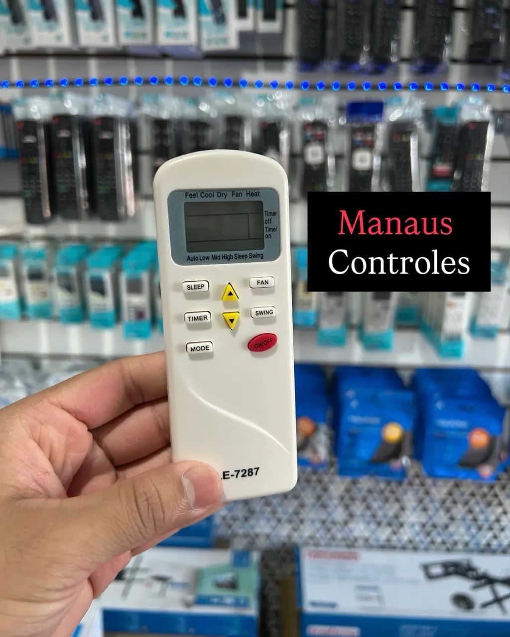 Controle P/ Ar condicionado Split Trivolt - Promoção 