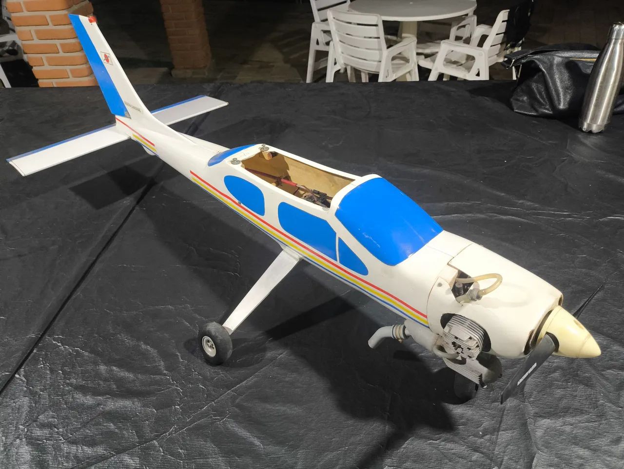 Aeromodelo Glow Cessna Cardinal completo  - Foto 3