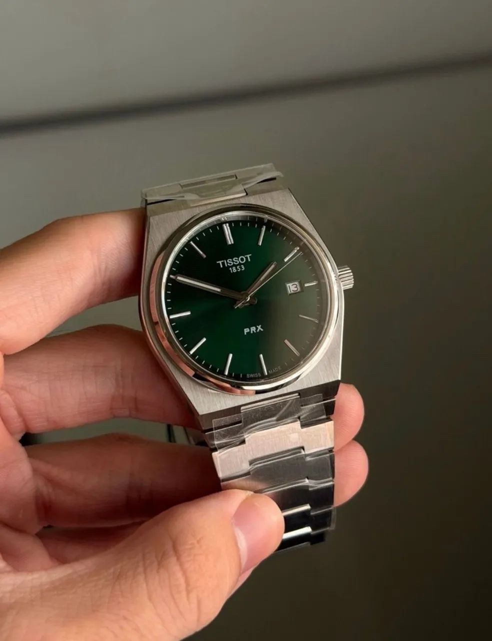 Relógio Tissot PRX Quartz 40mm Verde - Foto 3