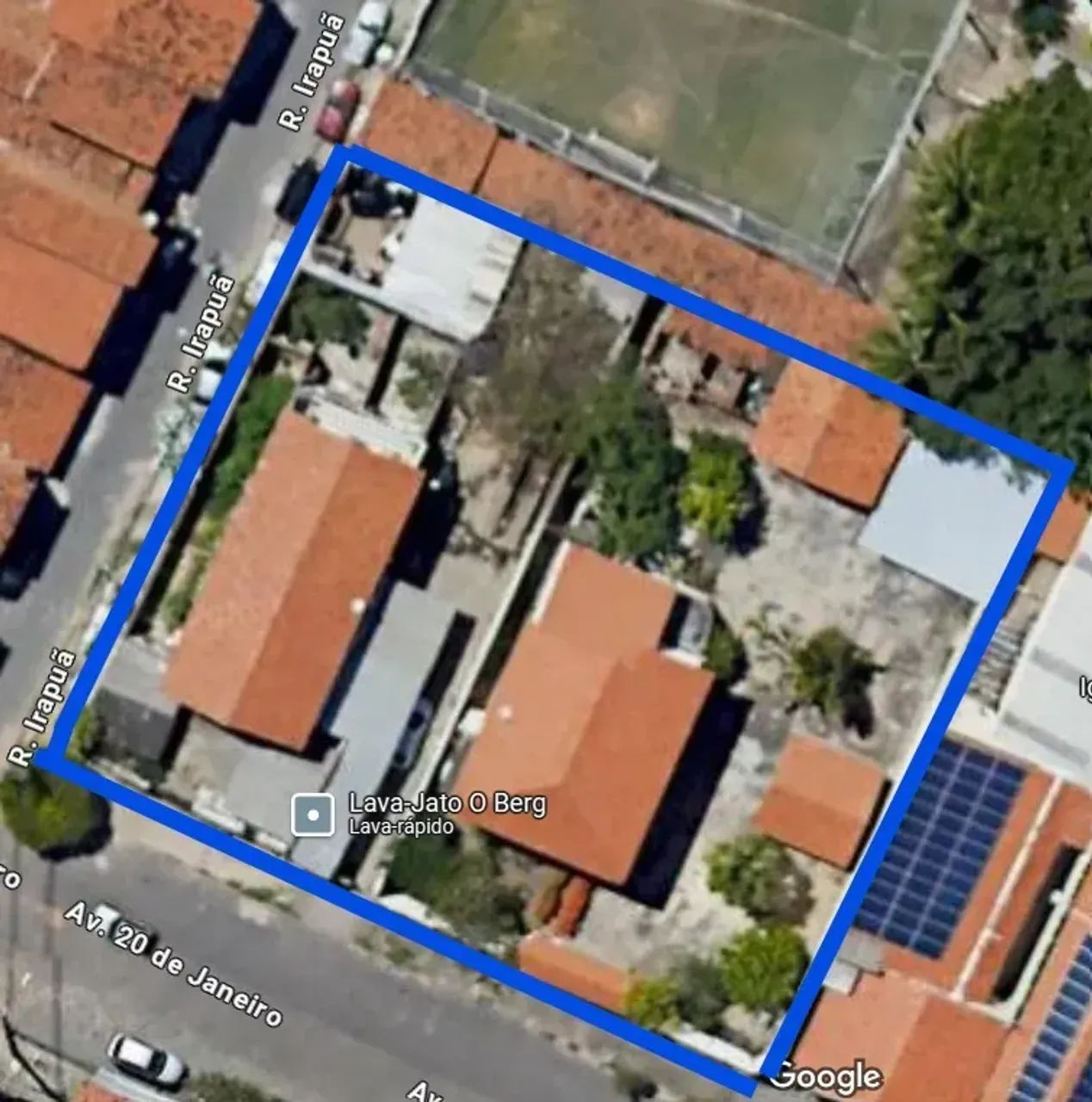 Terreno com 1.353m2, com 41x33, na av 20 de Janeiro