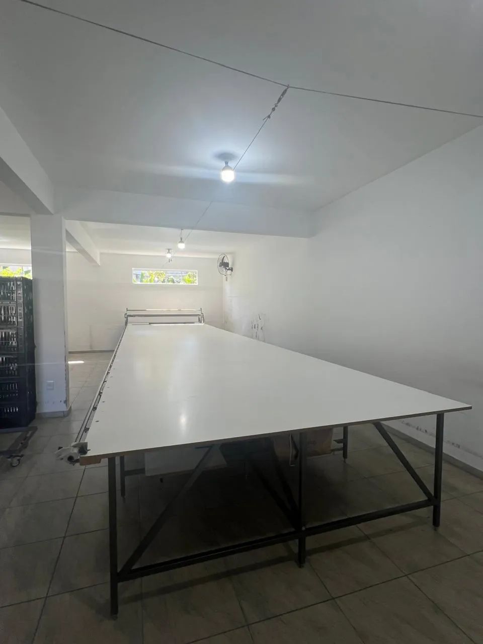 Mesa de Corte e Enfesto Zusper 9,30m x 2,21m Completa com Carrinho