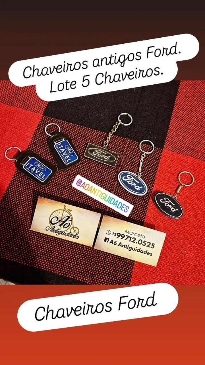 Chaveiros antigos  - Foto 2