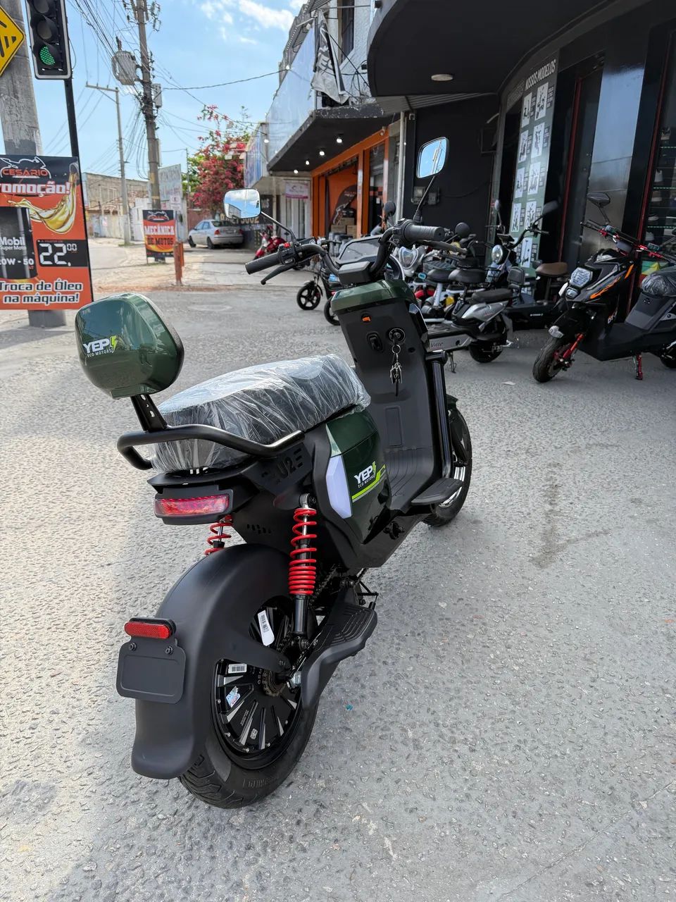 Scooter Elétrica RM verde 2000w - Foto 5