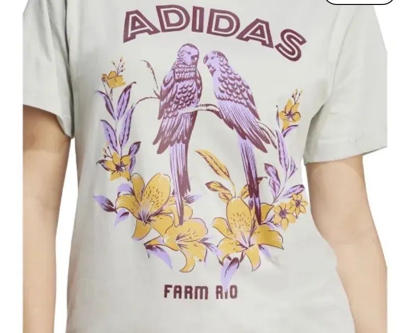 Blusa adidas x Farm - TAM P - Foto 2