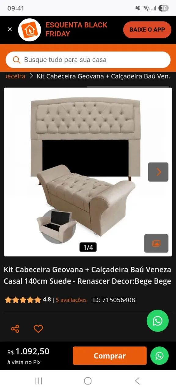 Kit cama completa - Foto 3