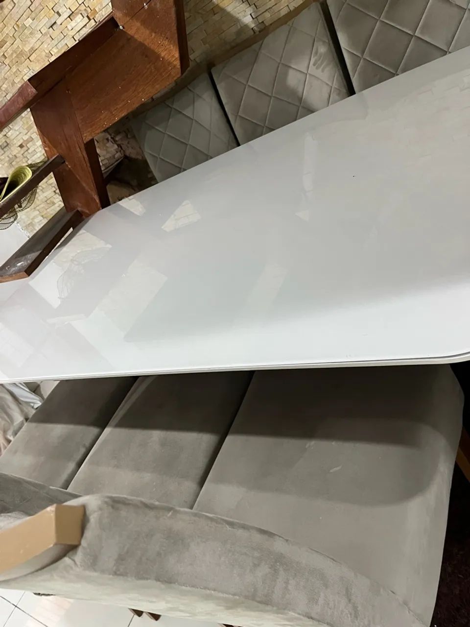Vendo mesa de vidro - Foto 5