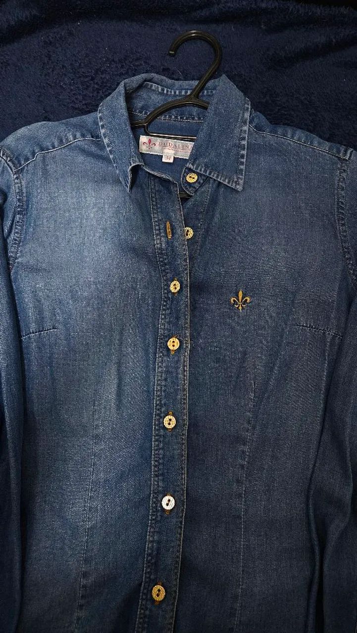 Camisa jeans Dudalina - Foto 5