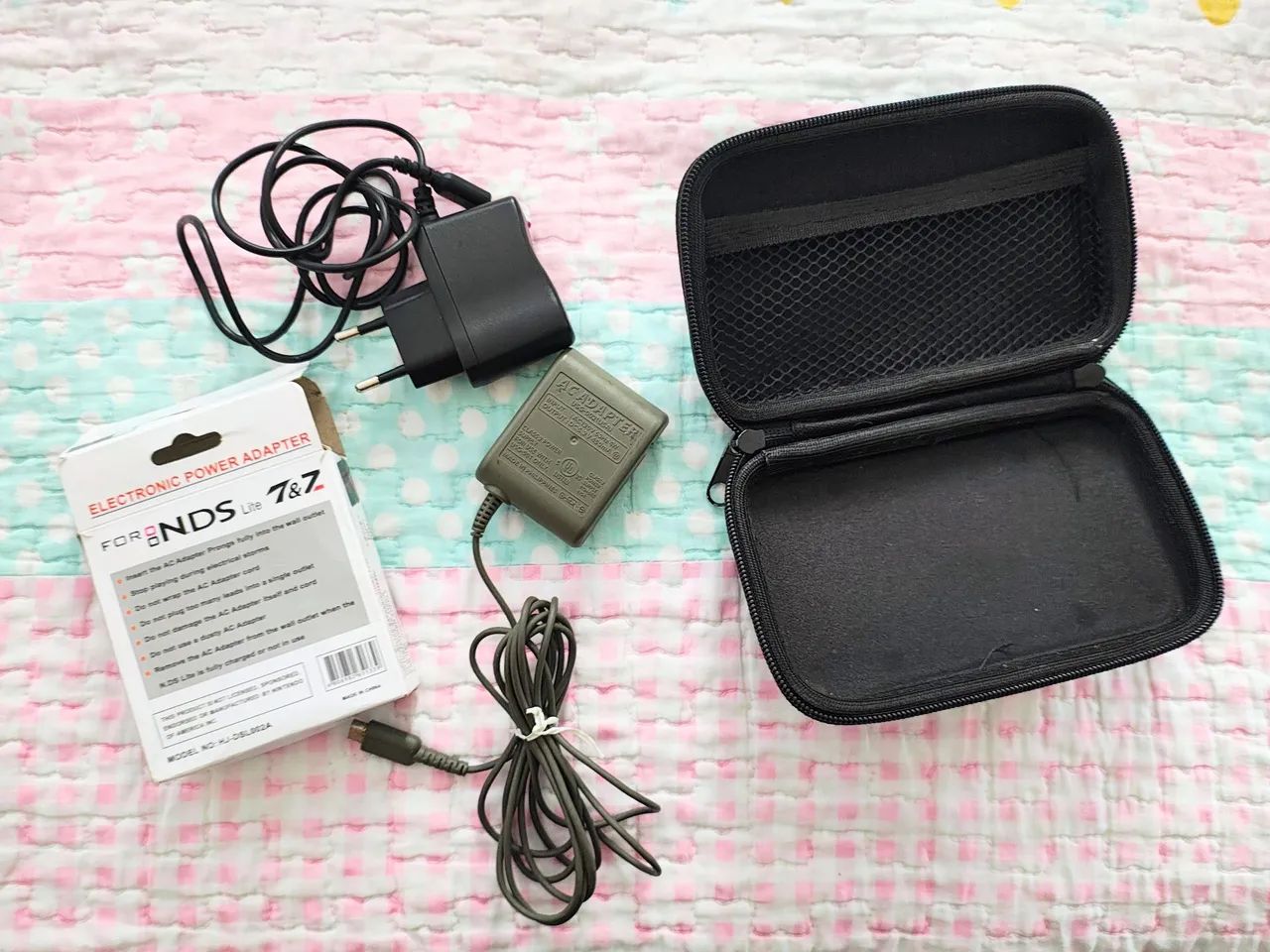 Carregador original Nintendo DS Lite 