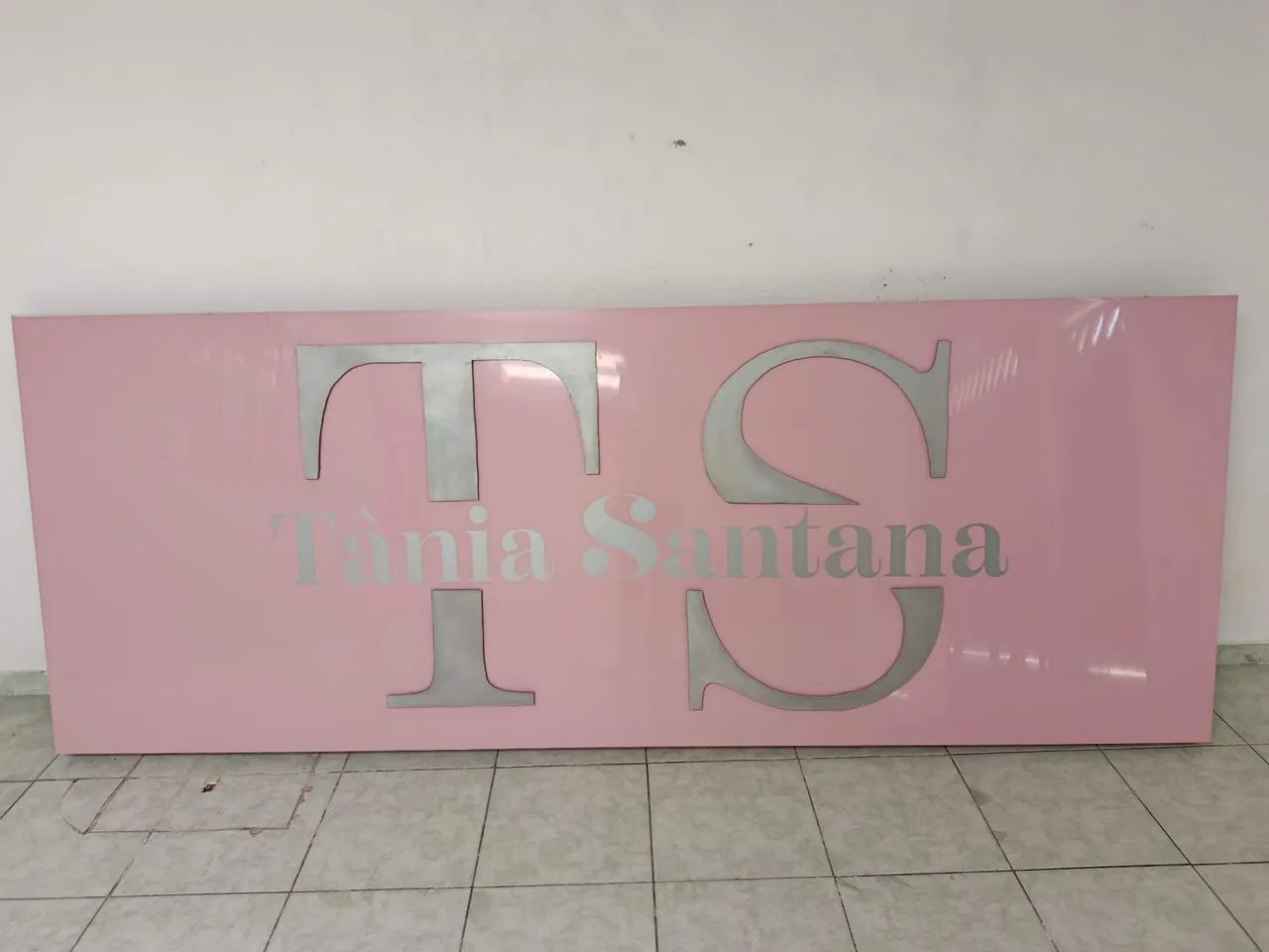 PLACA DE LOJA  (3.15 x 1.20) pra vender logo 